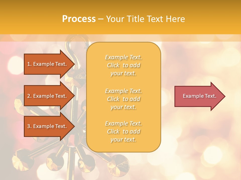 Decoration Decor December PowerPoint Template
