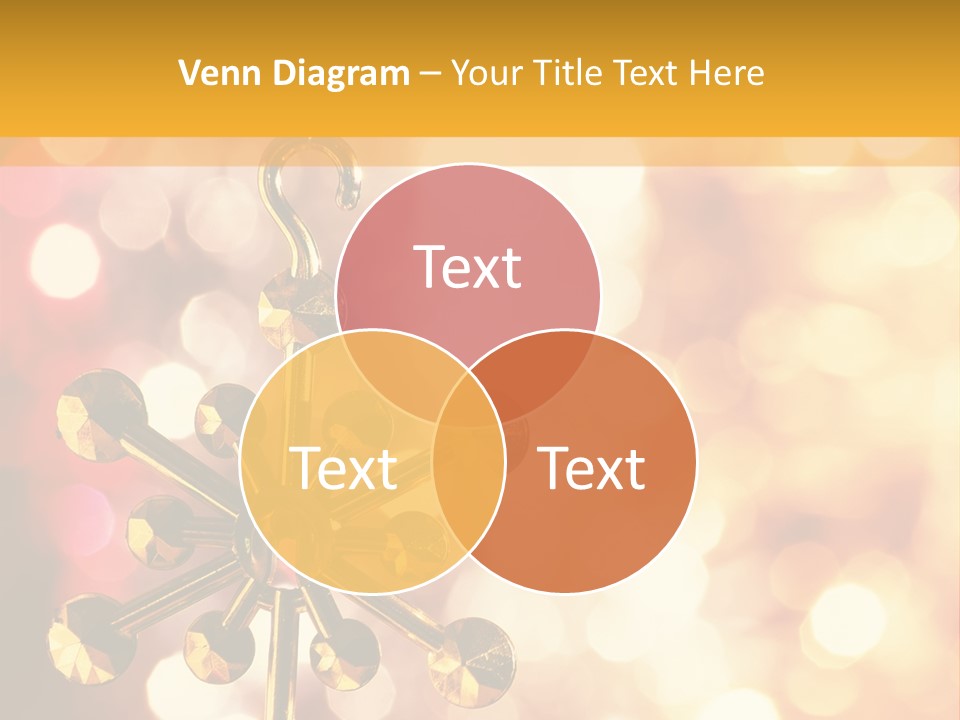 Decoration Decor December PowerPoint Template