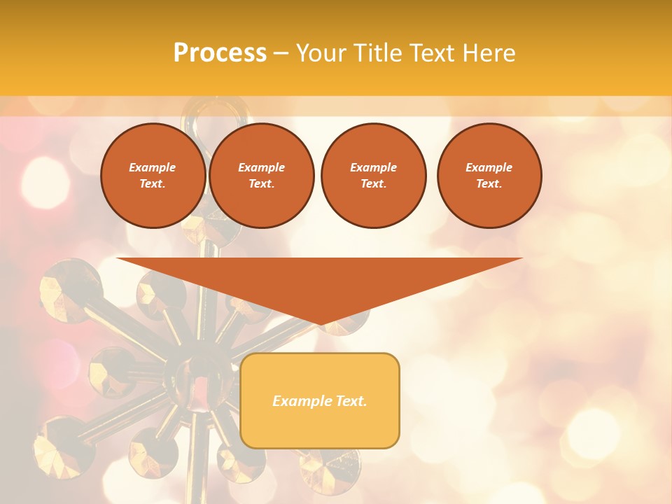 Decoration Decor December PowerPoint Template