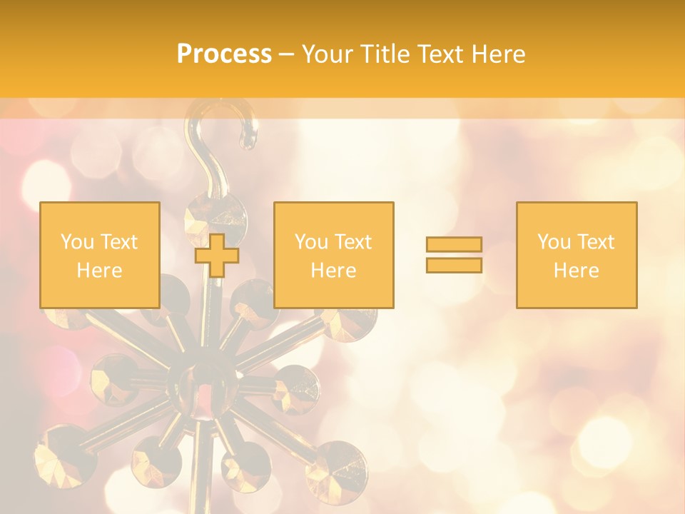 Decoration Decor December PowerPoint Template