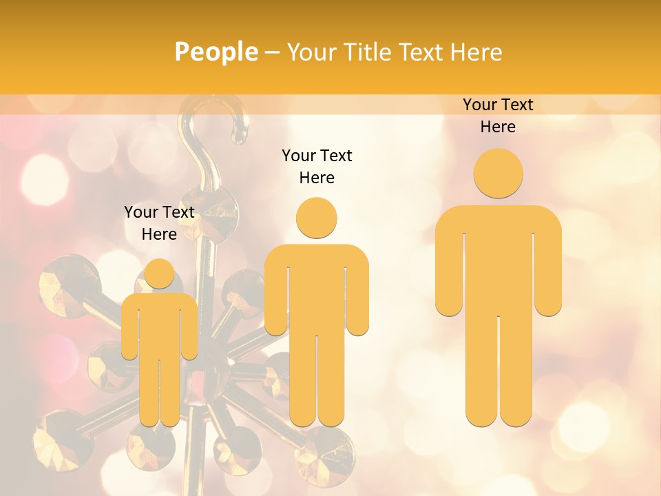 Decoration Decor December PowerPoint Template