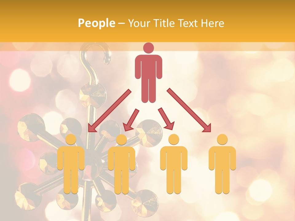 Decoration Decor December PowerPoint Template