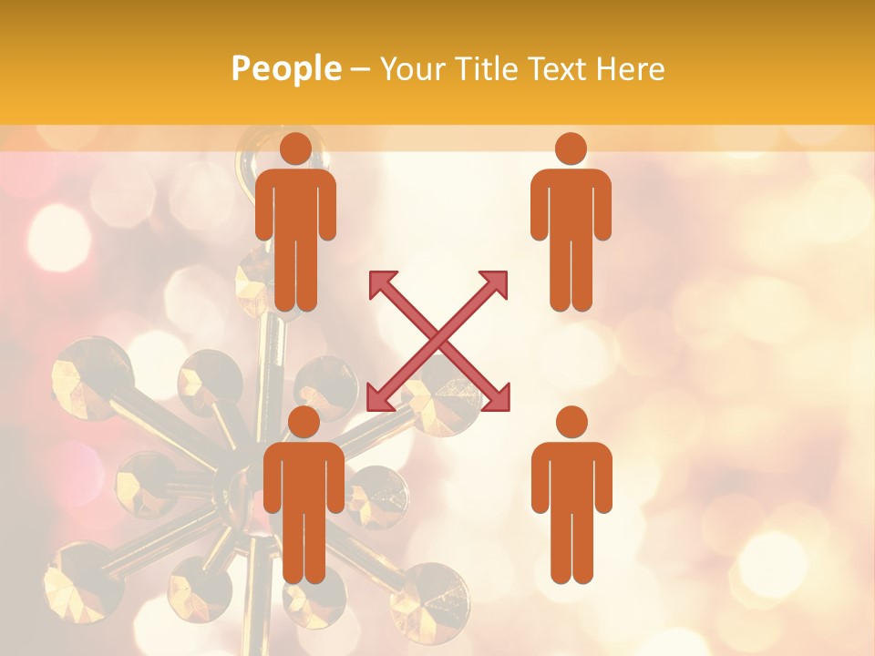 Decoration Decor December PowerPoint Template