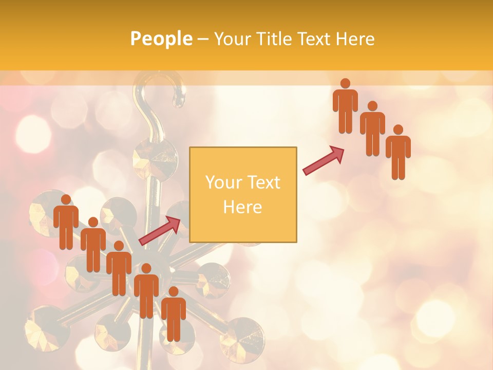 Decoration Decor December PowerPoint Template