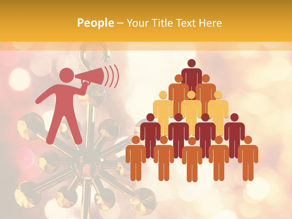 Decoration Decor December PowerPoint Template