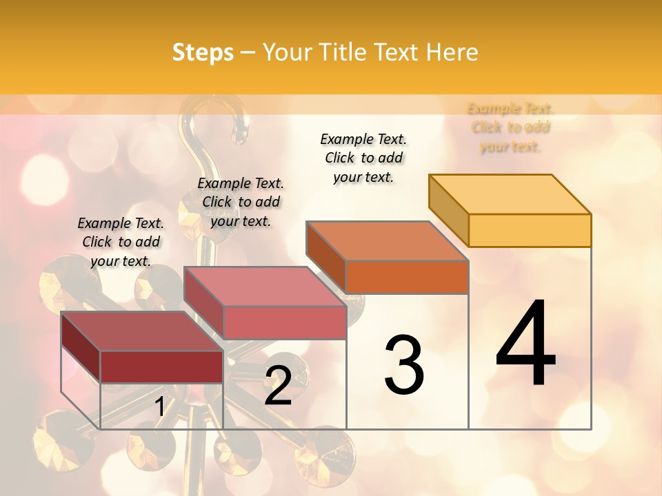 Decoration Decor December PowerPoint Template