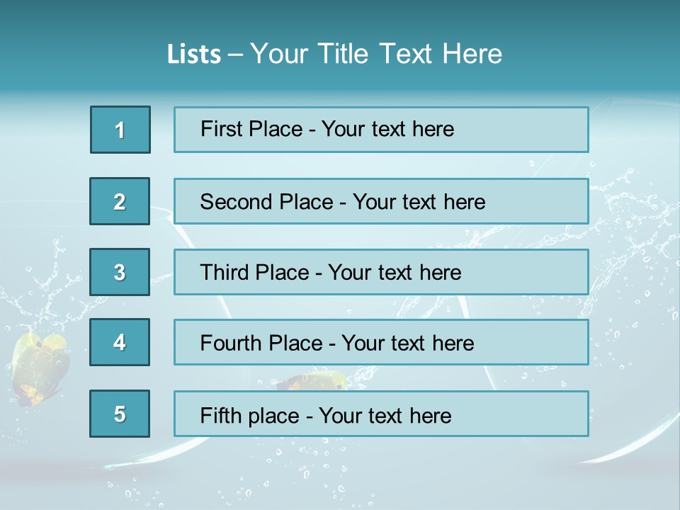 Mid Air Wavy Action PowerPoint Template