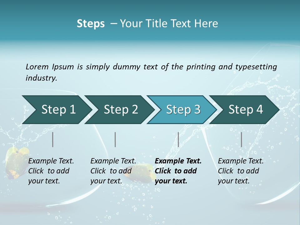 Mid Air Wavy Action PowerPoint Template