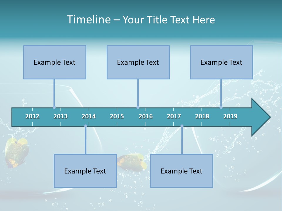 Mid Air Wavy Action PowerPoint Template