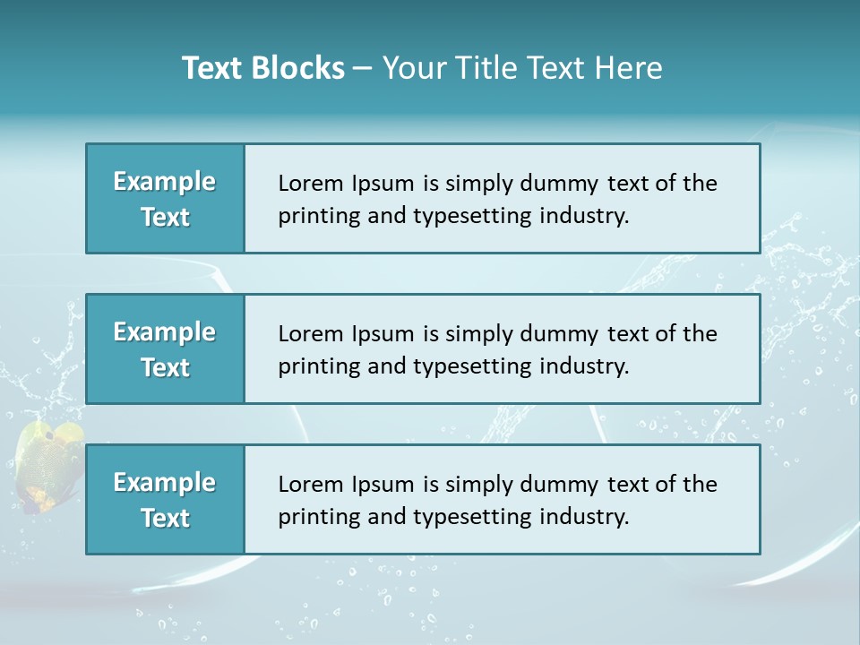 Mid Air Wavy Action PowerPoint Template