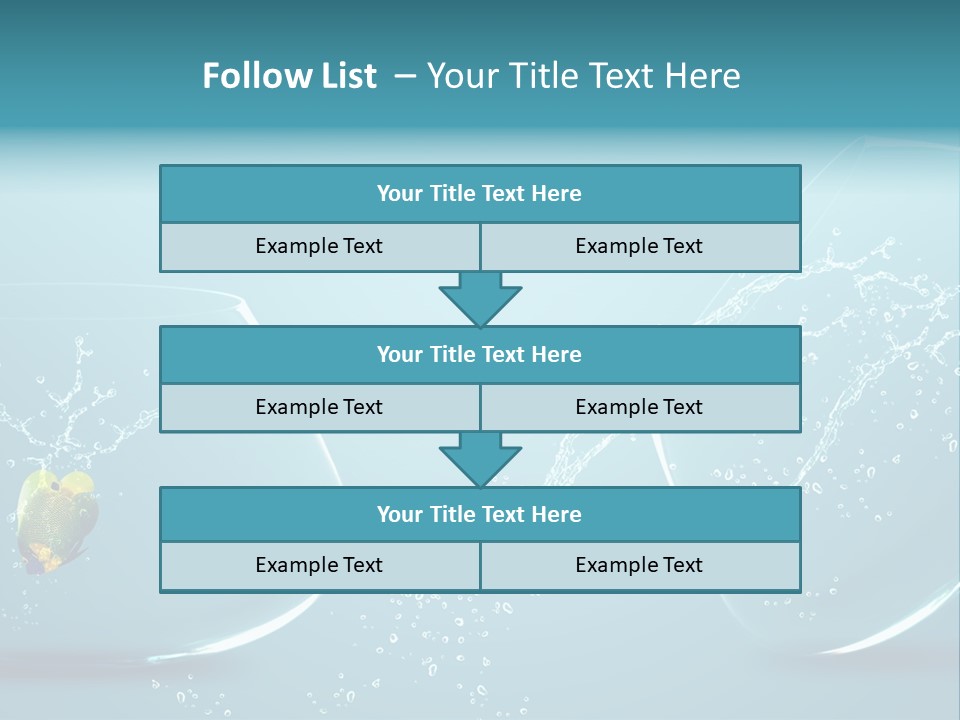 Mid Air Wavy Action PowerPoint Template