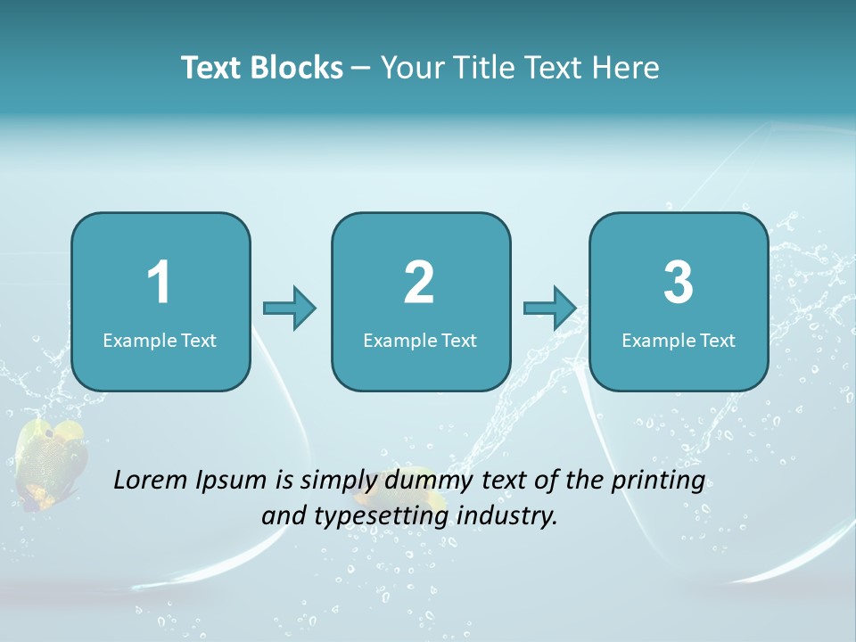 Mid Air Wavy Action PowerPoint Template