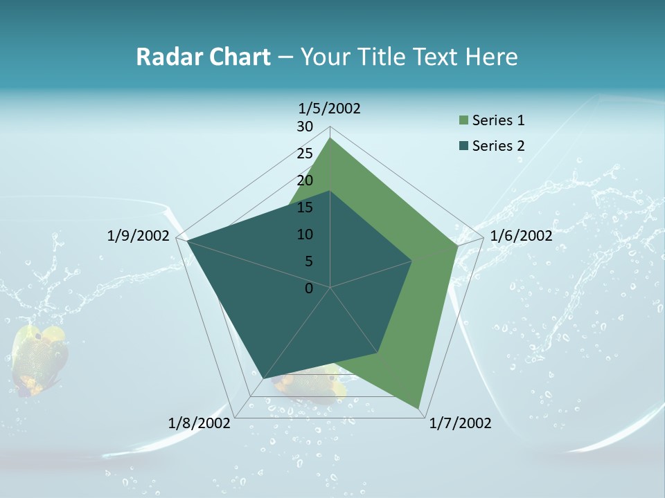 Mid Air Wavy Action PowerPoint Template