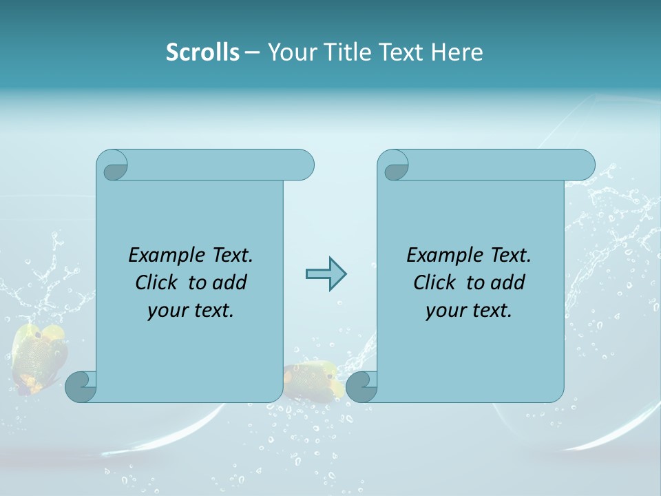 Mid Air Wavy Action PowerPoint Template
