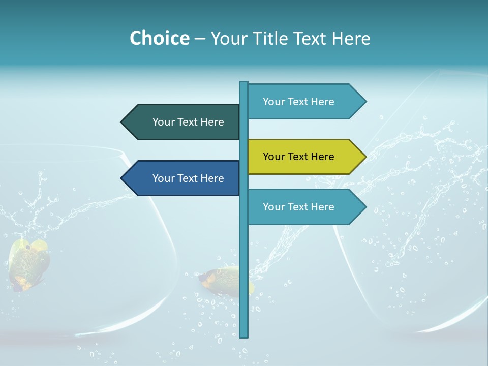Mid Air Wavy Action PowerPoint Template