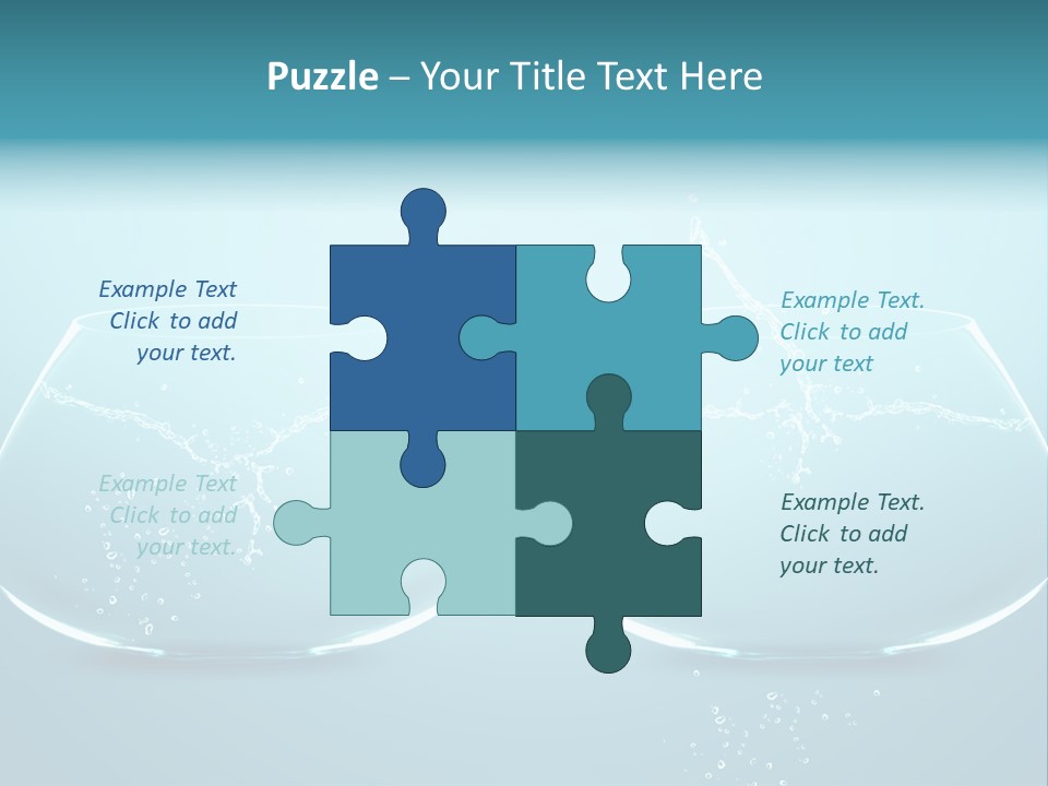 Home Swim Bowl PowerPoint Template