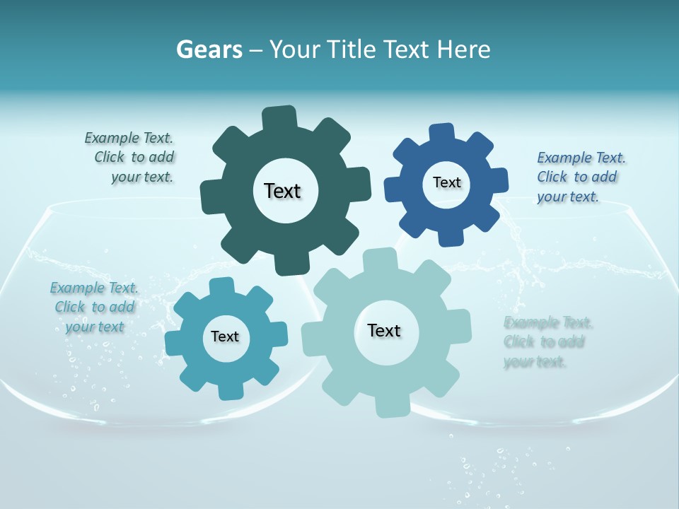 Home Swim Bowl PowerPoint Template