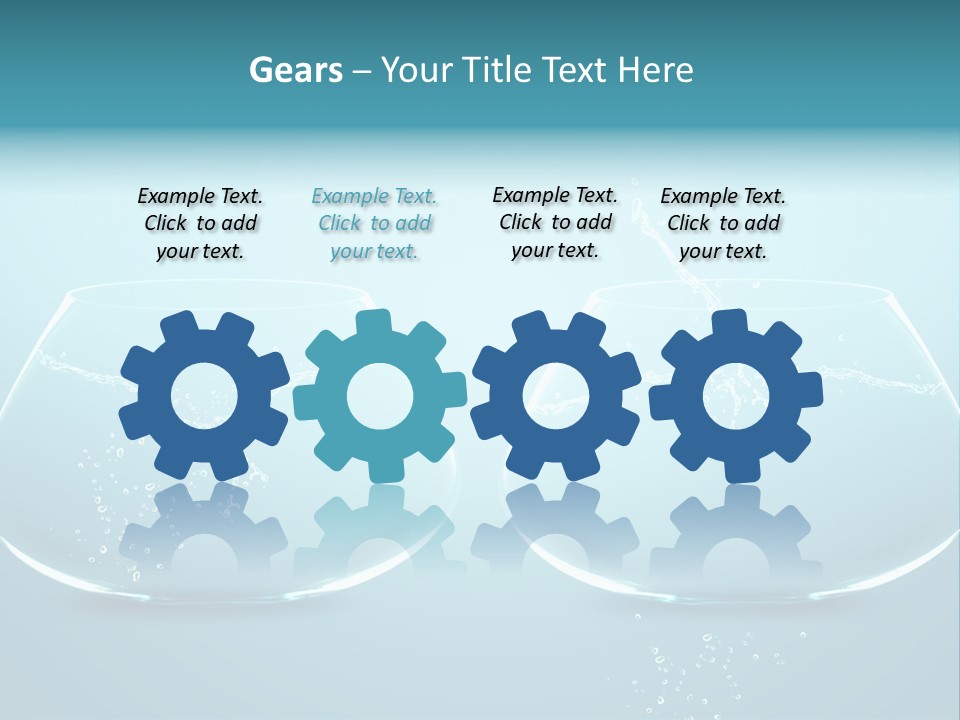 Home Swim Bowl PowerPoint Template