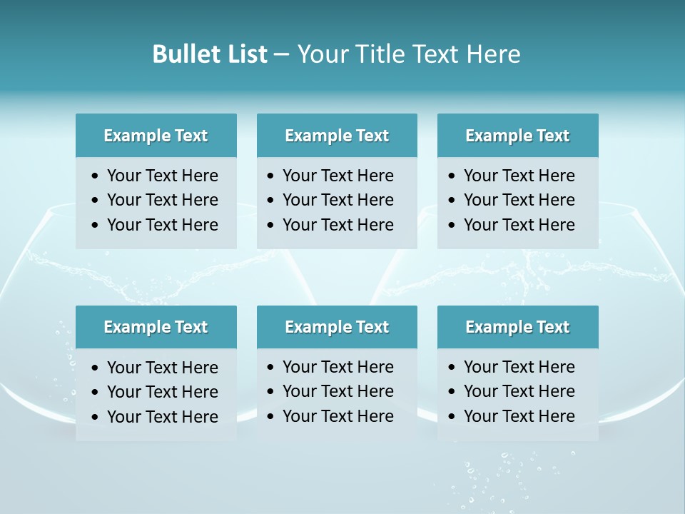 Home Swim Bowl PowerPoint Template