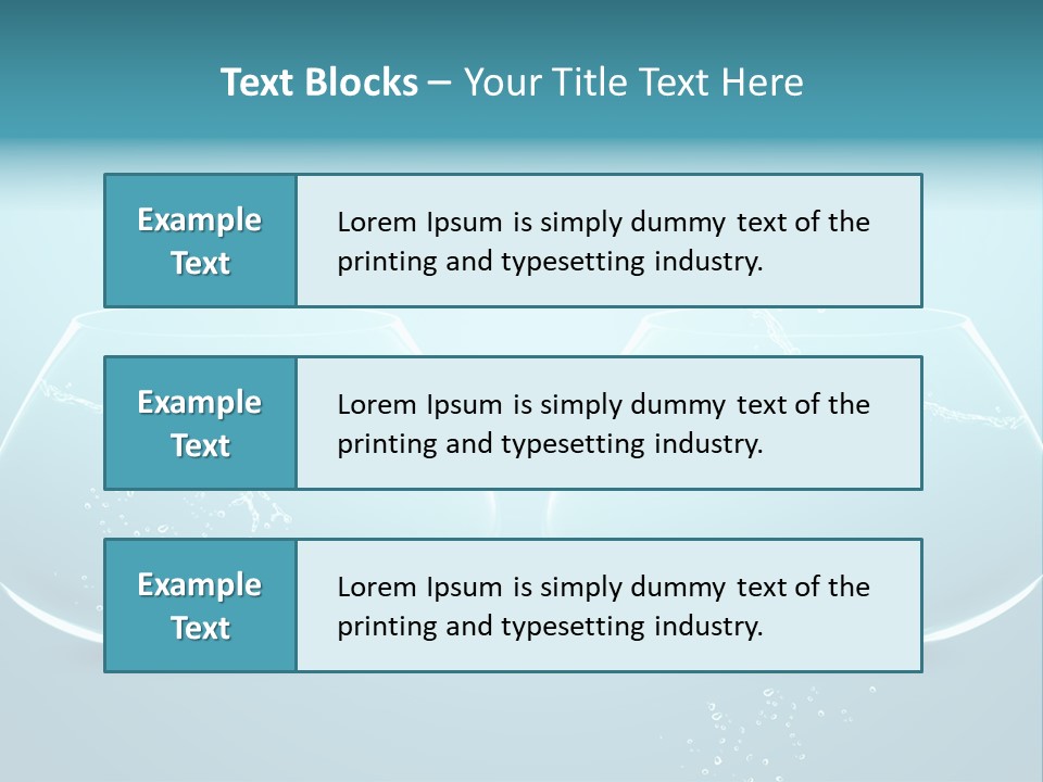 Home Swim Bowl PowerPoint Template