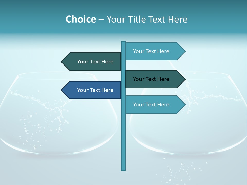 Home Swim Bowl PowerPoint Template