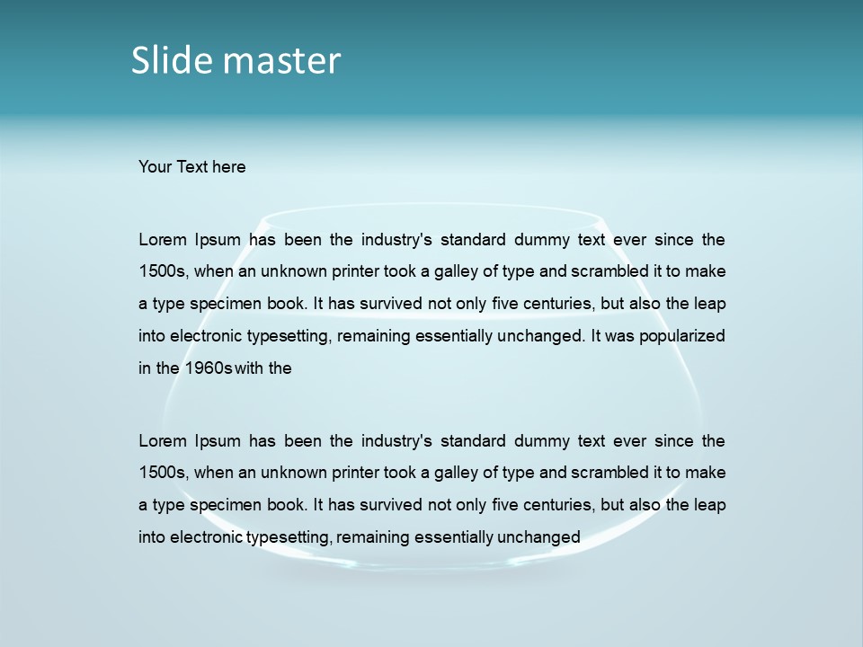 Ripple Nature Move PowerPoint Template