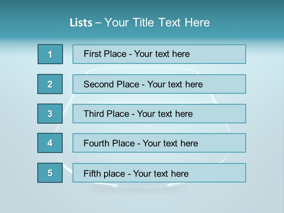 Ripple Nature Move PowerPoint Template