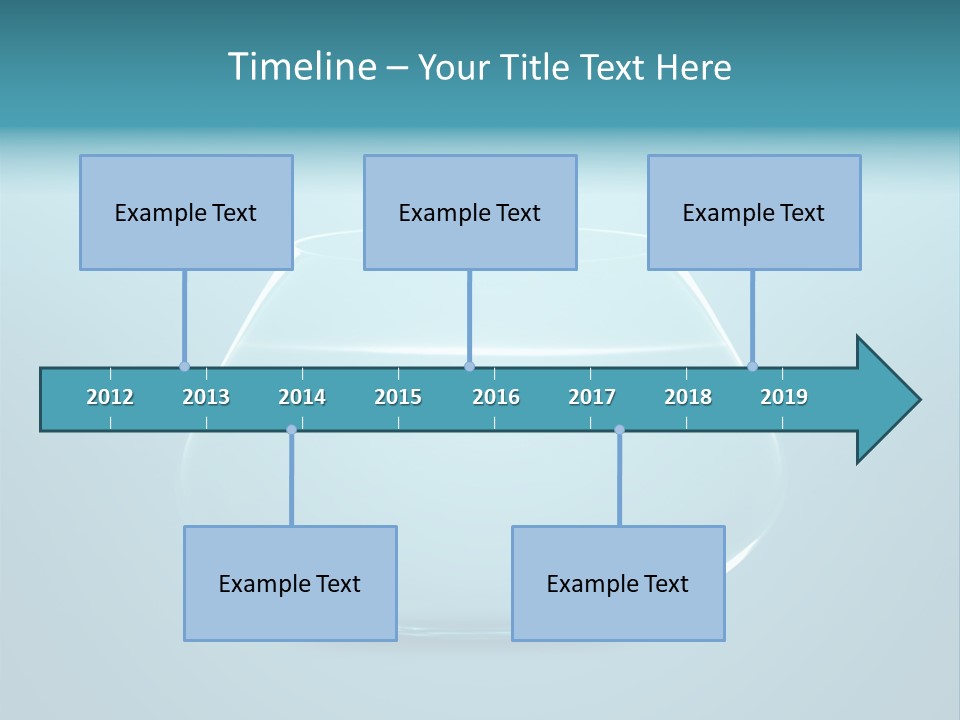 Ripple Nature Move PowerPoint Template