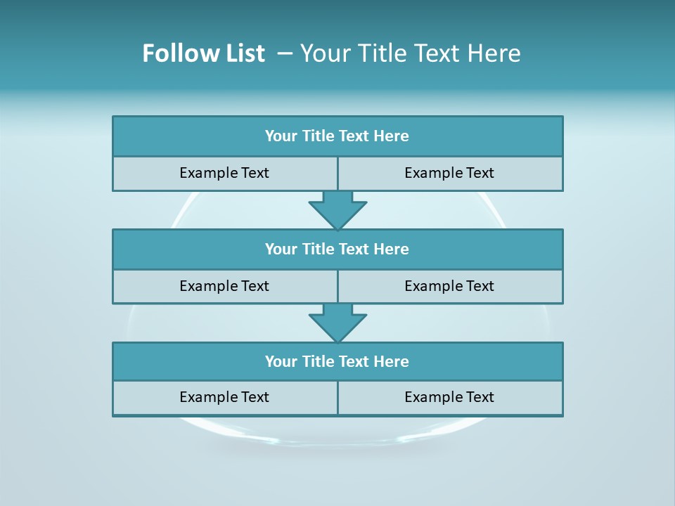 Ripple Nature Move PowerPoint Template