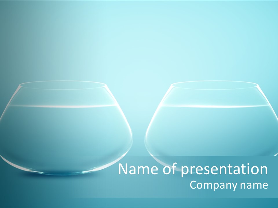 Concept No Action Fishbowl PowerPoint Template