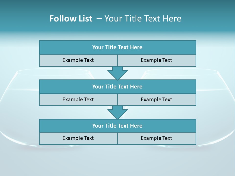Concept No Action Fishbowl PowerPoint Template