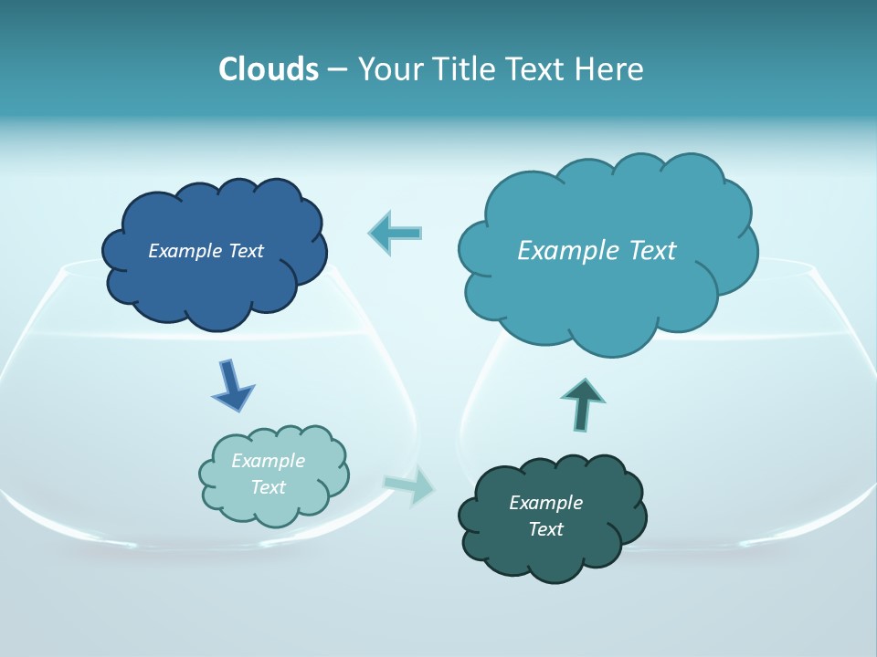 Concept No Action Fishbowl PowerPoint Template