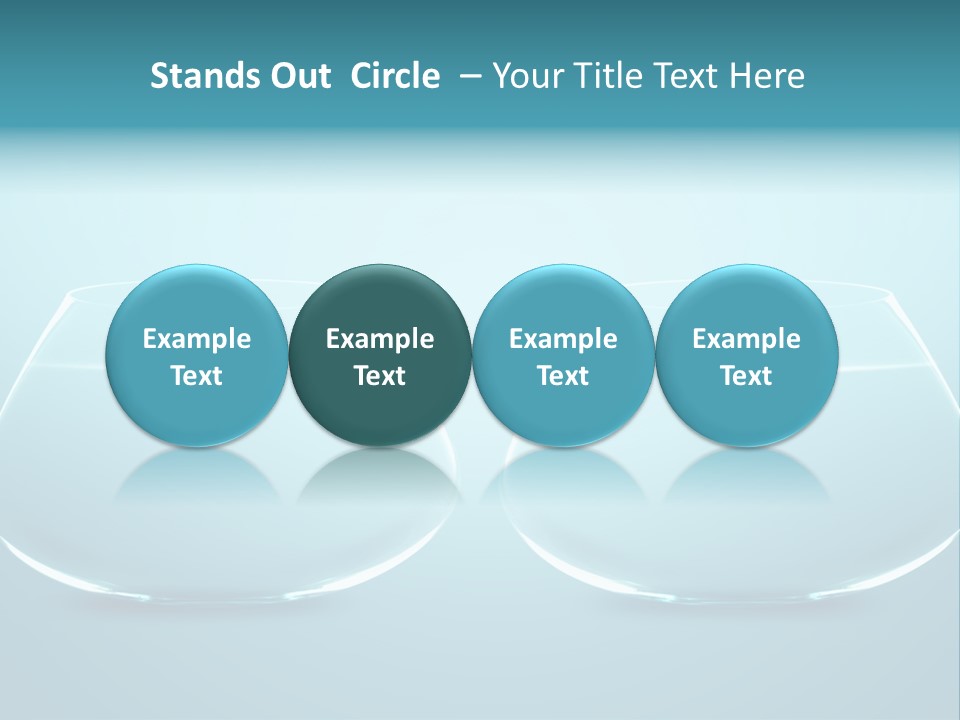 Concept No Action Fishbowl PowerPoint Template