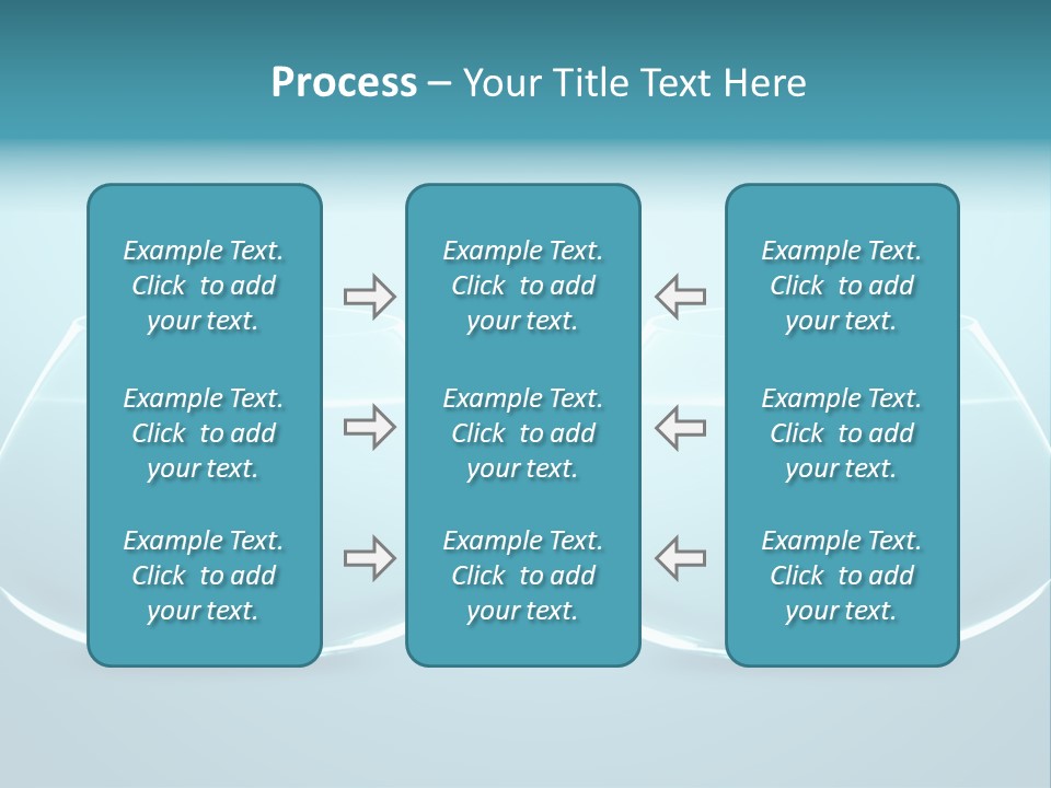 Concept No Action Fishbowl PowerPoint Template
