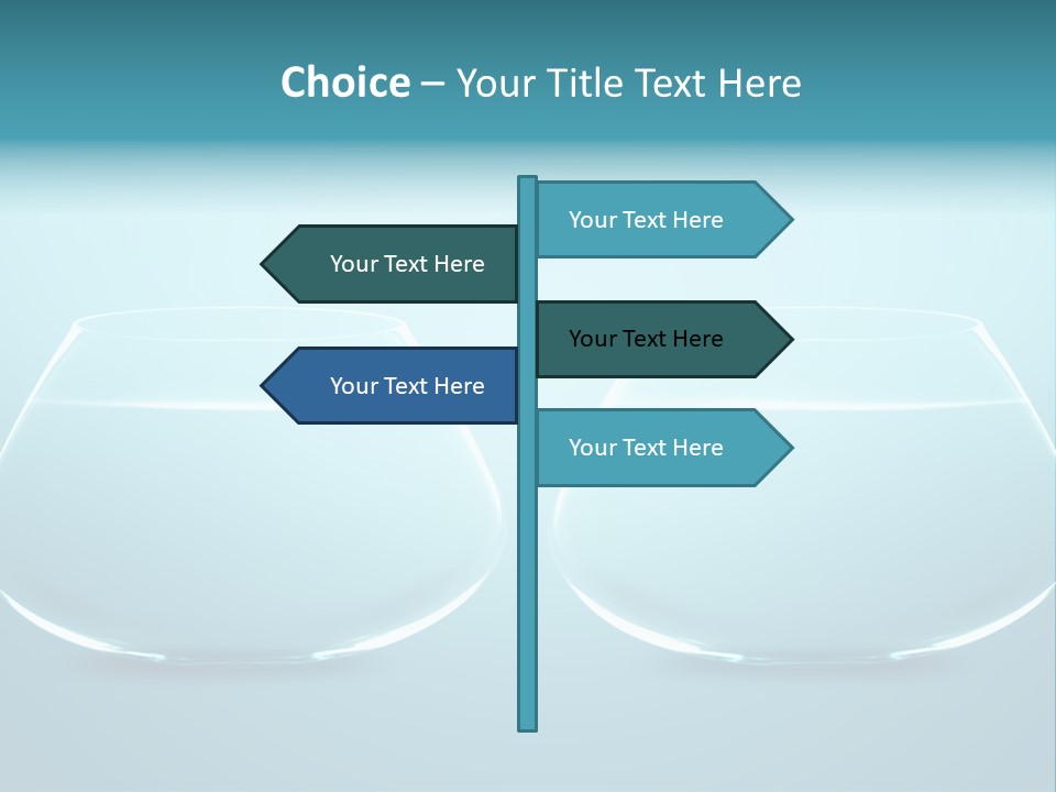 Concept No Action Fishbowl PowerPoint Template