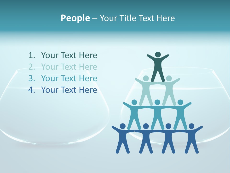 Concept No Action Fishbowl PowerPoint Template