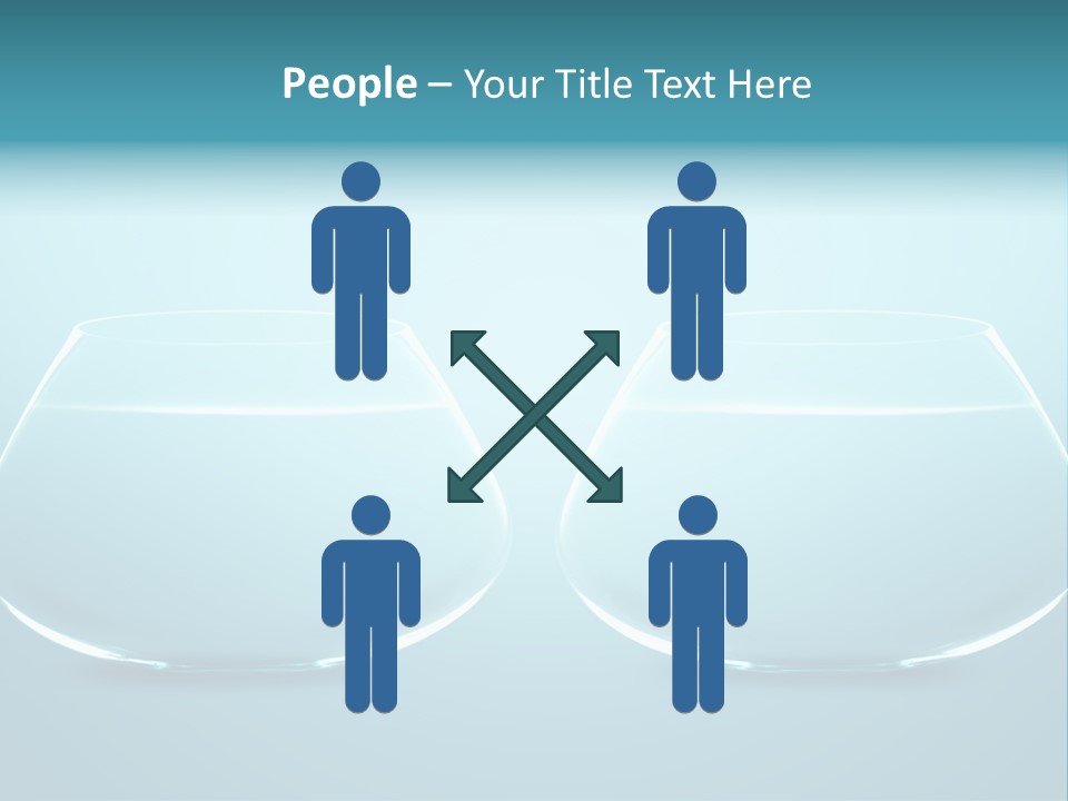 Concept No Action Fishbowl PowerPoint Template