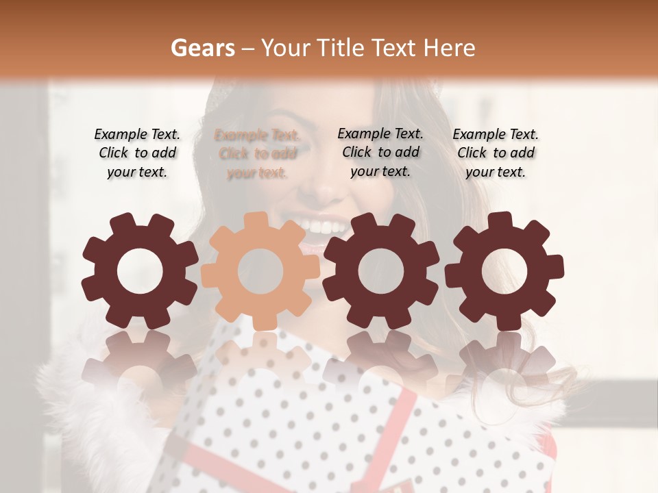 Holiday Xmas Red PowerPoint Template