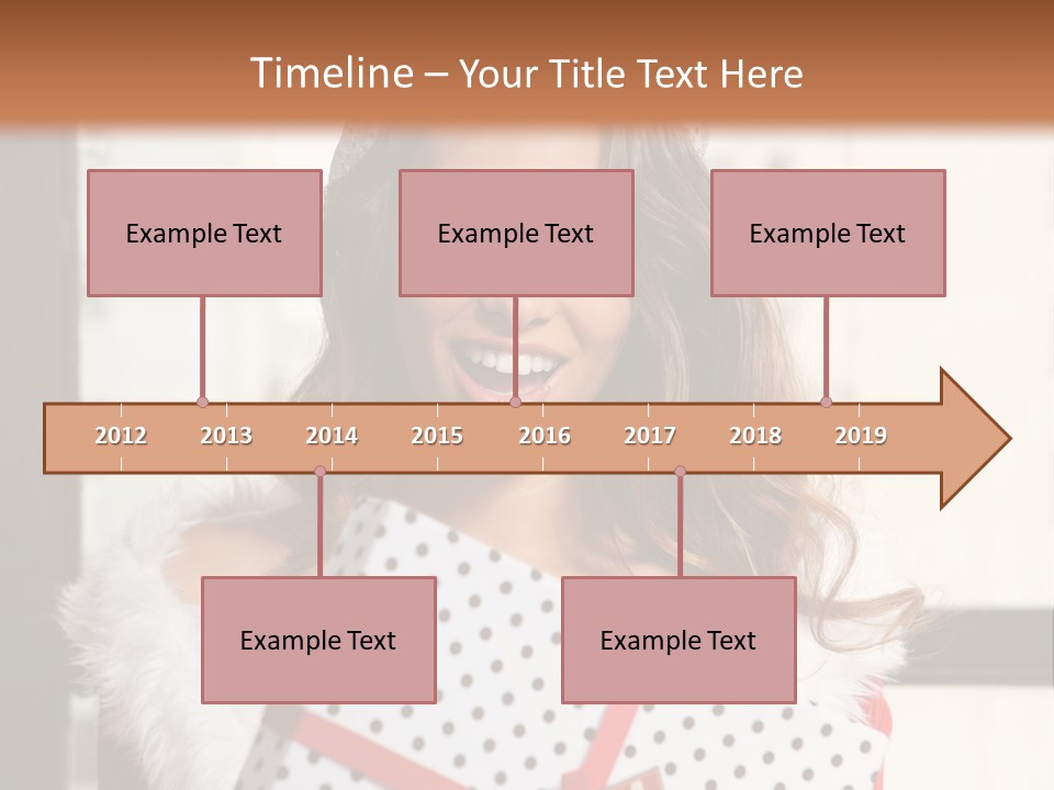 Holiday Xmas Red PowerPoint Template