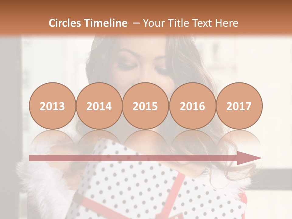 Holiday Xmas Red PowerPoint Template