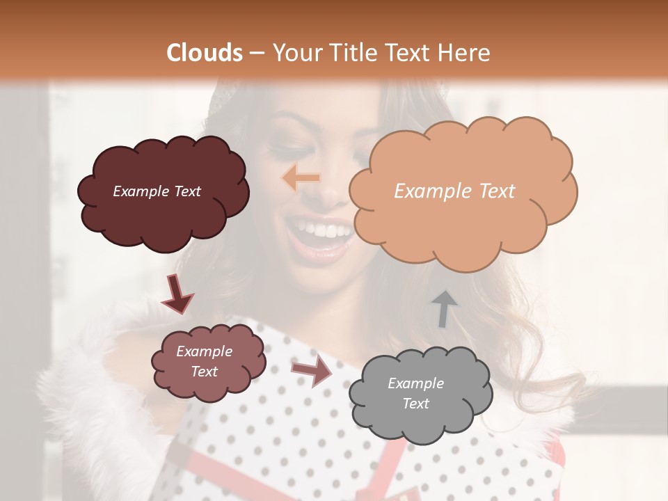 Holiday Xmas Red PowerPoint Template