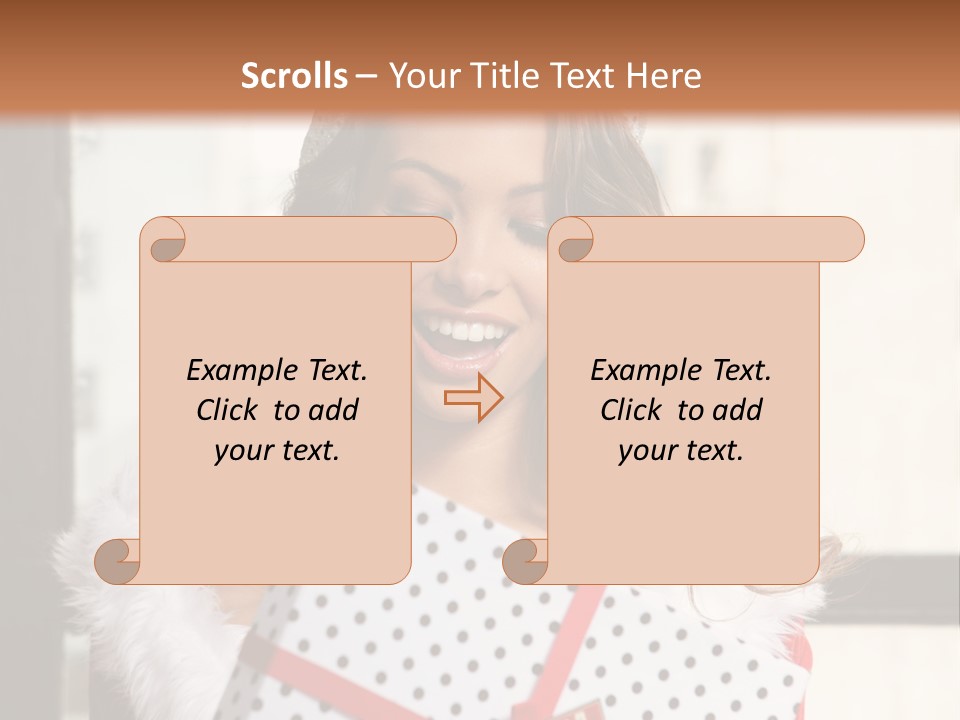 Holiday Xmas Red PowerPoint Template