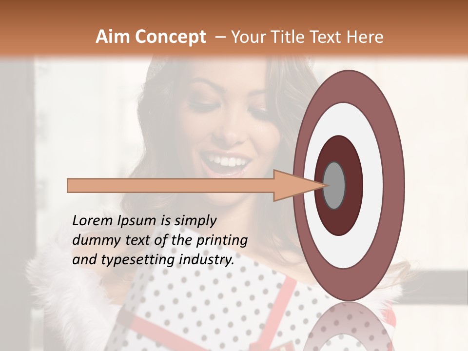 Holiday Xmas Red PowerPoint Template