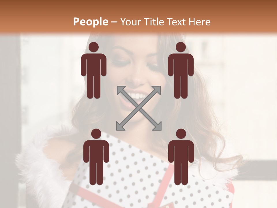 Holiday Xmas Red PowerPoint Template