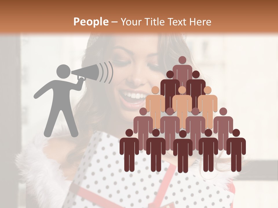 Holiday Xmas Red PowerPoint Template