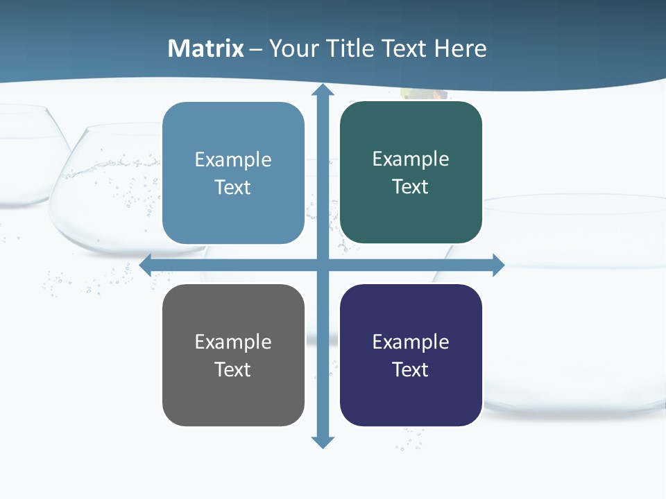 Splash Tank Photo PowerPoint Template