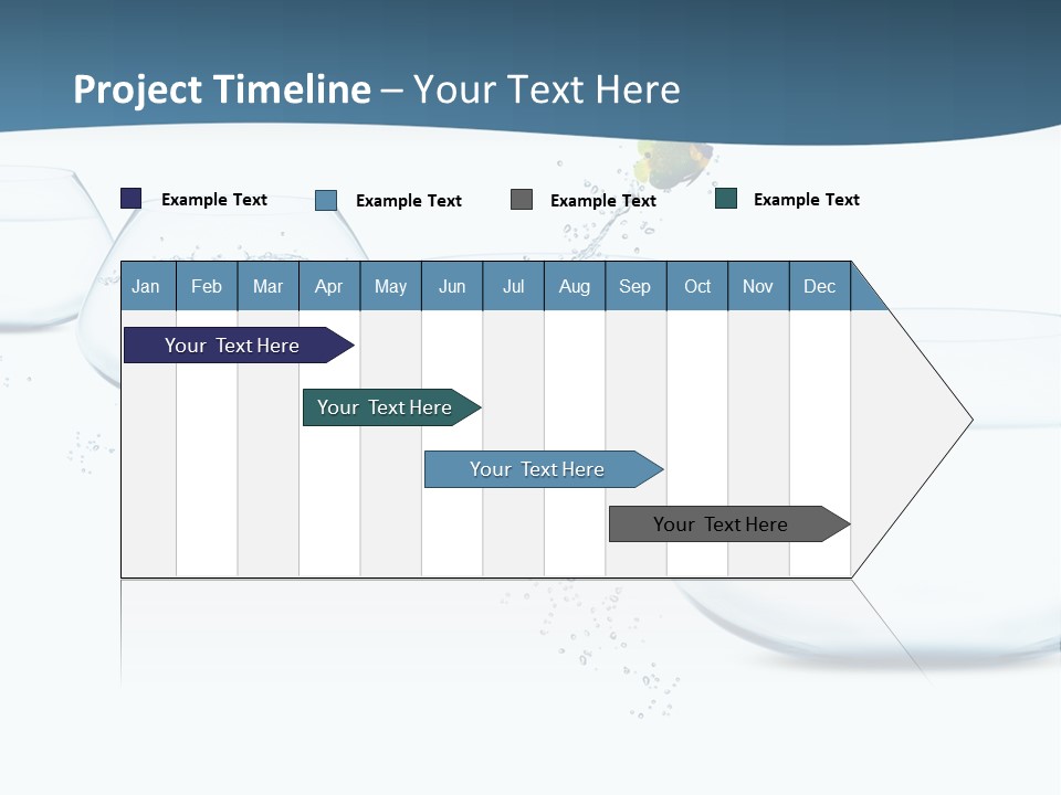 Splash Tank Photo PowerPoint Template
