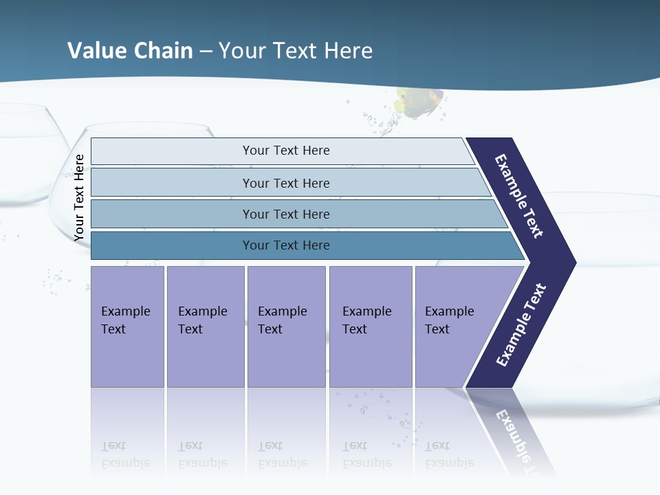 Splash Tank Photo PowerPoint Template