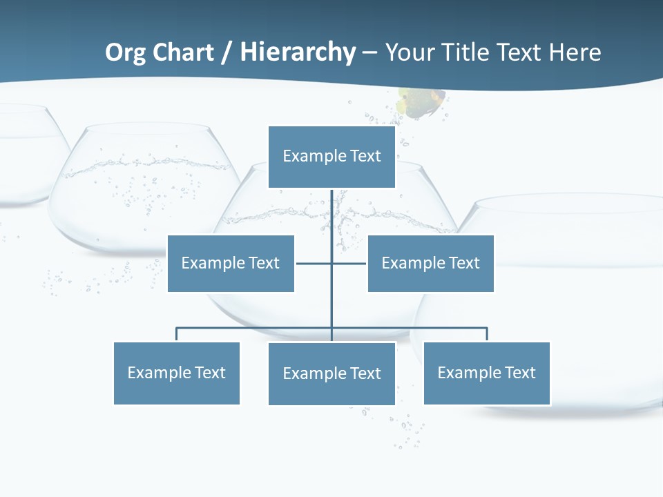 Splash Tank Photo PowerPoint Template