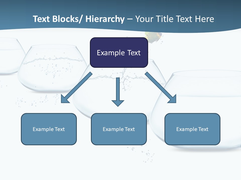Splash Tank Photo PowerPoint Template